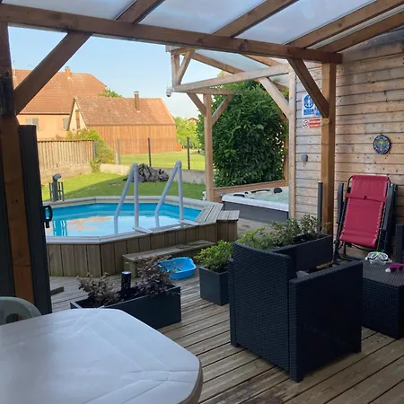 Juste Un Rayon De Soleil Maison 6 Personnes Alsace Proche Europa-park Ferienhaus Saasenheim